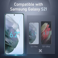 Nárazuvzdorný kryt pre Samsung Galaxy S21 5G s otočným krúžkom - čierny (renovovaný) 2