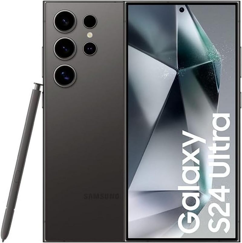 Smartphone Samsung Galaxy S24 Ultra 5G - Titanium Black - 12 GB RAM / 512 GB