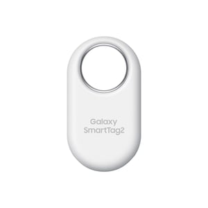 Samsung Galaxy SmartTag2 Bluetooth lokator bijeli, prikaz kompasa, pretraživanje u blizini, baterija od 500 dana, vodootporan, 1 komad, rabljeno