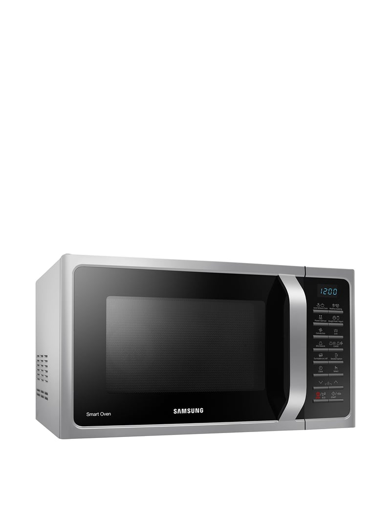 Cuptor cu microunde combinat Samsung cu grill, 28 litri, 900 W, grill 1500 W, gri argintiu