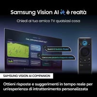 Smart TV Samsung QLED 4K Vision AI 43 inch QE43Q7F4AUXZT, Procesor Q4, Quantum Dot, 100% Volum Culoare, Motion Xcelerator, OTS Lite, Adaptive Sound, SlimLook 2025 2
