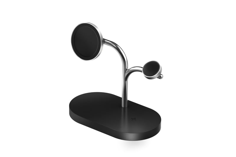 Magnetická indukčná nabíjačka Samsung S25 15W, nabíjacia stanica 3 v 1, súčasné nabíjanie: smartfón, hodinky, slúchadlá, celkový výkon 45W, kompaktný dizajn