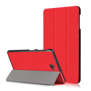 Samsung SKYTAR Galaxy Tab A 10.1 SM-T580N/T585N (2016) Crvena kožna flip maska s funkcijom stalka