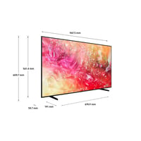 Samsung UE43DU7170UXZT Crystal 4K UHD Smart TV 43 colos fekete Bixby Alexa Google Assistant Q-Symphony DVB-T2 4K Upscaling 4
