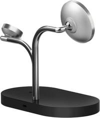 Samsung Wits 3az1-ben Wireless Mágneses Qi2 Töltőállomás Galaxy Telefon Óra Fülhallgató USB-C 15W 2