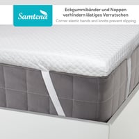 Topper saltea cu spumă cu memorie Samtena Edition Deluxe 140x200 cm, 5 cm înălțime, vâscoelastic, moale și cu reducere a punctelor de presiune, pentru un confort sporit în timpul somnului 6