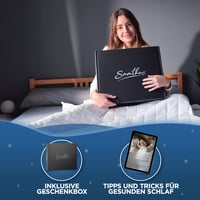 Samthus vážená prikrývka 135x200 cm 6 kg terapeutická deka s certifikátom Oeko-Tex 6