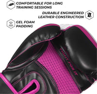 Sanabul Essential Gel Boxkesztyű Kickboxinghoz és Edzéshez 5