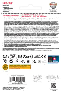 Pamäťová karta SanDisk Extreme Go microSDXC 256 GB - UHS-I, V30, U3, 200 MB/s 6