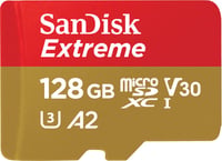 Pamäťová karta SanDisk Extreme microSDXC UHS-I 128 GB + adaptér + RescuePRO Deluxe, pre akčné kamery a drony, 190 MB/s, A2, U3, V30, Class 10 1
