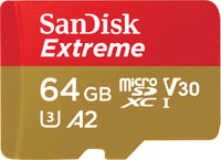 Pamäťová karta SanDisk Extreme microSDXC UHS-I 64 GB pre akčné kamery a drony + adaptér + RescuePRO Deluxe (170 MB/s, A2, Class 10, U3, V30) 1