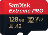 SanDisk Extreme PRO 128GB microSDXC memóriakártya adapter és RescuePRO szoftverrel 1