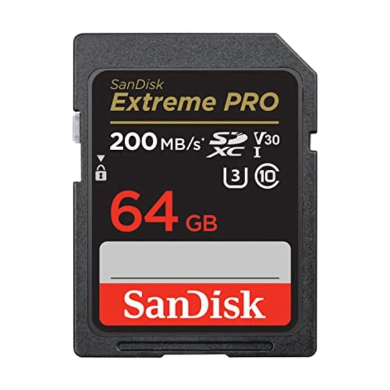 Pamäťová karta SanDisk Extreme PRO SDXC 64 GB – UHS-I, V30, U3, 200 MB/s, 4K UHD video, technológia QuickFlow, odolná voči vysokým teplotám
