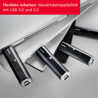 USB kľúč SanDisk Extreme PRO 3.2 256 GB – rýchlosť čítania 420 MB/s, ochrana heslom, čierny 3