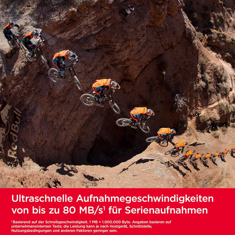 SanDisk Extreme SDXC 64GB memóriakártya V30 170MB/s 4K videó - 64 GB, 64gb