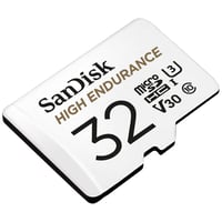 Pamäťová karta SanDisk High Endurance 32 GB microSDHC + adaptér - Pre autokamery a bezpečnostné kamery, rýchlosť čítania 100 MB/s, V30, 2