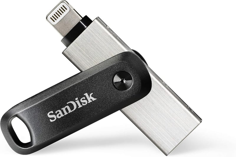 SanDisk iXpand Go 128GB iPhone iPad pendrive USB-C - 128 GB, iXpand Go