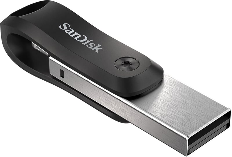 SanDisk iXpand Go 128GB iPhone iPad pendrive USB-C - 128 GB, iXpand Go