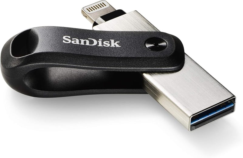 SanDisk iXpand Go 128GB iPhone iPad pendrive USB-C - 128 GB, iXpand Go