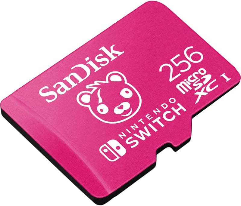 SanDisk microSDXC 256GB Nintendo Switch Fortnite Edition memóriakártya