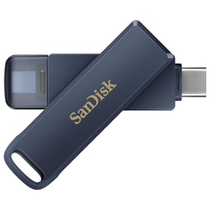 SanDisk Phone Drive 2 v 1 iPhone USB kľúč - 128 GB, Metallic Sky