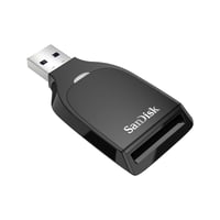 Cititor de carduri SanDisk QuickFlow SD UHS-I cu conector USB-A, viteză de citire de 250 MB/s, viteză de scriere de 150 MB/s, USB 3.2 Gen 1 3