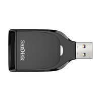 Cititor de carduri SanDisk QuickFlow SD UHS-I cu conector USB-A, viteză de citire de 250 MB/s, viteză de scriere de 150 MB/s, USB 3.2 Gen 1 2