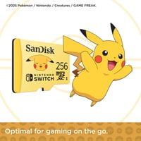 Pamäťová karta SanDisk SDSQXAO-256G-GN6ZK 256 GB microSDXC pre Nintendo Switch – edícia Pokémon Pikachu 7