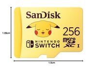 Pamäťová karta SanDisk SDSQXAO-256G-GN6ZK 256 GB microSDXC pre Nintendo Switch – edícia Pokémon Pikachu 9