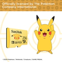 Pamäťová karta SanDisk SDSQXAO-256G-GN6ZK 256 GB microSDXC pre Nintendo Switch – edícia Pokémon Pikachu 3