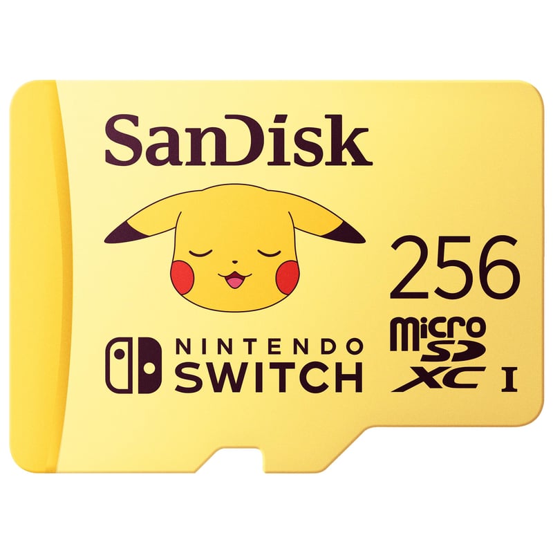 Pamäťová karta SanDisk SDSQXAO-256G-GN6ZK 256 GB microSDXC pre Nintendo Switch – edícia Pokémon Pikachu