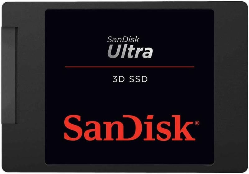 SanDisk Ultra 3D SSD 550MB/s olvasási sebesség 525MB/s írási sebesség