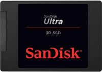 SanDisk Ultra 3D SSD 550MB/s olvasási sebesség 525MB/s írási sebesség 2