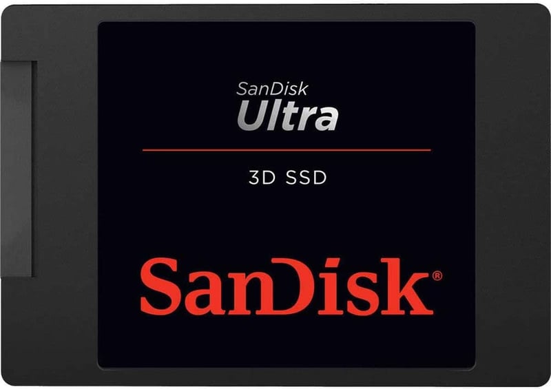 SanDisk Ultra 3D SSD 550MB/s olvasási sebesség 525MB/s írási sebesség