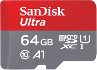 SanDisk Ultra microSDXC UHS-I memóriakártya SD adapterrel - 64 GB 1
