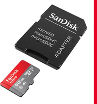 SanDisk Ultra Android microSDXC 512 GB + adapter - 150 MB/s, A1, U1 2