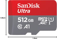 SanDisk Ultra Android microSDXC 512 GB + adapter - 150 MB/s, A1, U1 7