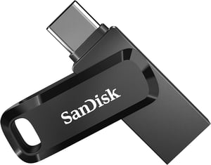 SanDisk Ultra Dual Drive Go USB Type-C USB memorija 128 GB - crna
