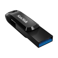 USB kľúč SanDisk Ultra Dual Drive Go USB Type-C 256 GB, čierny, konektory USB-C a USB-A, 400 MB/s, úložisko pre smartfóny so systémom Android, pútko na kľúče 4