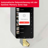 SanDisk Ultra Dual Drive Luxe USB Type-C a Type-A kľúč 256 GB zlatý, rýchlosť čítania 400 MB/s, kompatibilný so smartfónmi a PC 6