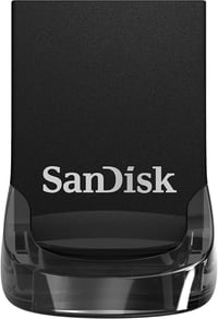 USB kľúč SanDisk Ultra Fit 3.2 256 GB – rýchlosť čítania 400 MB/s, Plug-and-Stay, čierny, pre notebooky a herné konzoly 1
