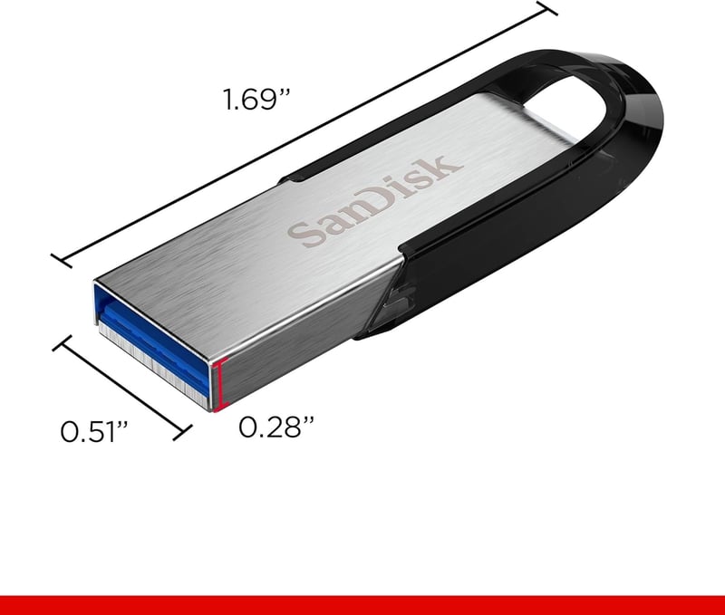 SanDisk Ultra Flair 128GB USB 3.0 Pendrive Fekete 130MB/s - 128 GB, black