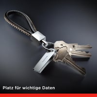Stick USB SanDisk Ultra Luxe 256 GB, USB 3.2 Gen 1 - viteză de citire 400 MB/s, carcasă metalică, argintiu, protecție prin parolă 5