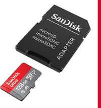 SanDisk Ultra microSDXC 128GB Android memóriakártya adapter Full HD A1 Class 10 - Ultra Android, 128 GB, Single Pack 2
