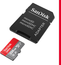 SanDisk Ultra microSDXC 256GB Android memóriakártya adapter A1 Class 10 U1 - Ultra Android, 256 GB, Single Pack 2