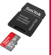 SanDisk Ultra microSDXC 64GB Android memóriakártya adapter nélkül 2