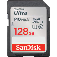 Pamäťová karta SanDisk Ultra SDXC UHS-I 128 GB, až 140 MB/s, U1, C10, Full HD 1