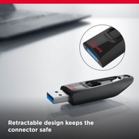 USB kľúč SanDisk Ultra 3.0, 130 MB/s, 256 GB – čierny 5