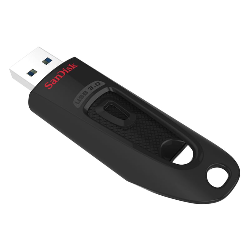 USB kľúč SanDisk Ultra 3.0, 130 MB/s, 256 GB – čierny
