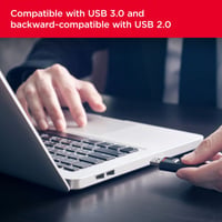 USB kľúč SanDisk Ultra 3.0, 130 MB/s, 256 GB – čierny 4